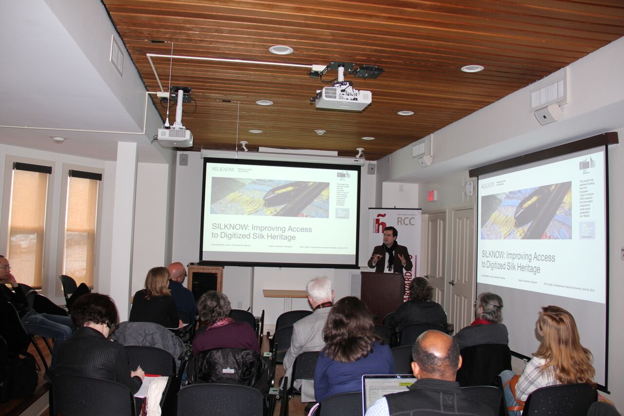Presentació Silknow en RCC Harvard